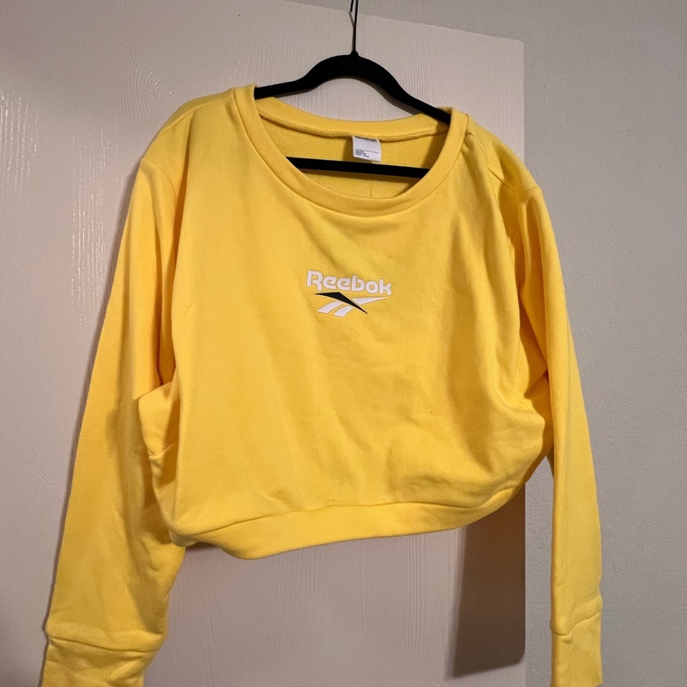 Reebok Crop Top Sweatshirt